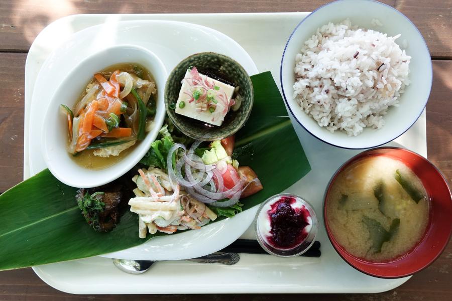 エラブチフライ定食。どれもとても優しい味でした
