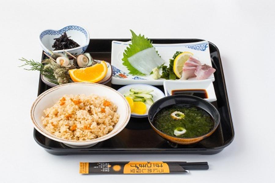 はらほげ食堂人気ナンバーワンの「はらほげ定食」 はらほげ食堂人気ナンバーワンの「はらほげ定食」