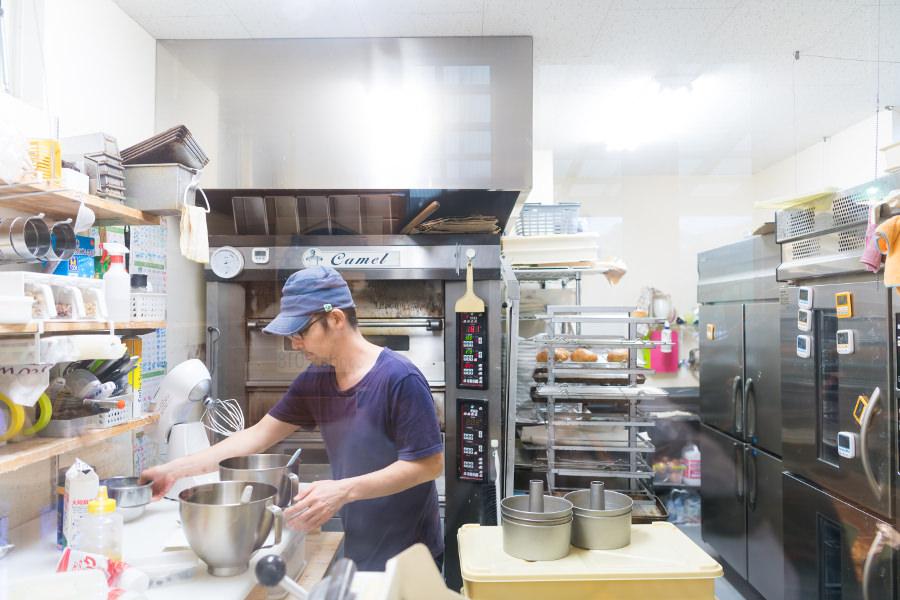 美味しいパンが焼ける工程も見学できます
