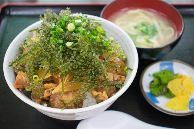 海ぶどう丼
