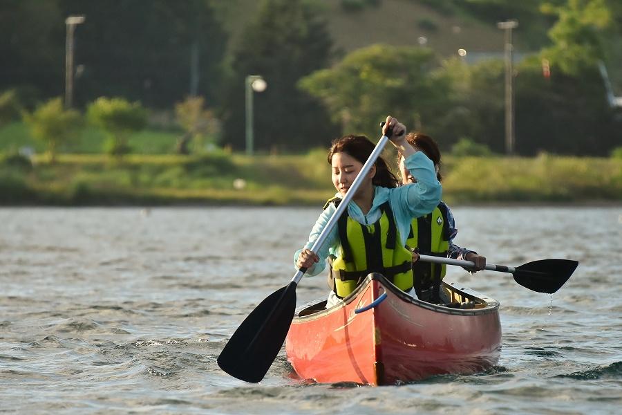 洞爺サンセットカヌー1