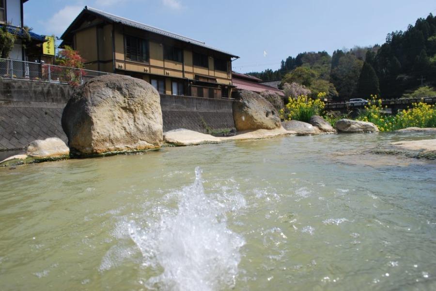 ▲長湯温泉は日本一の炭酸泉で有名です 長湯温泉は日本一の炭酸泉で有名です