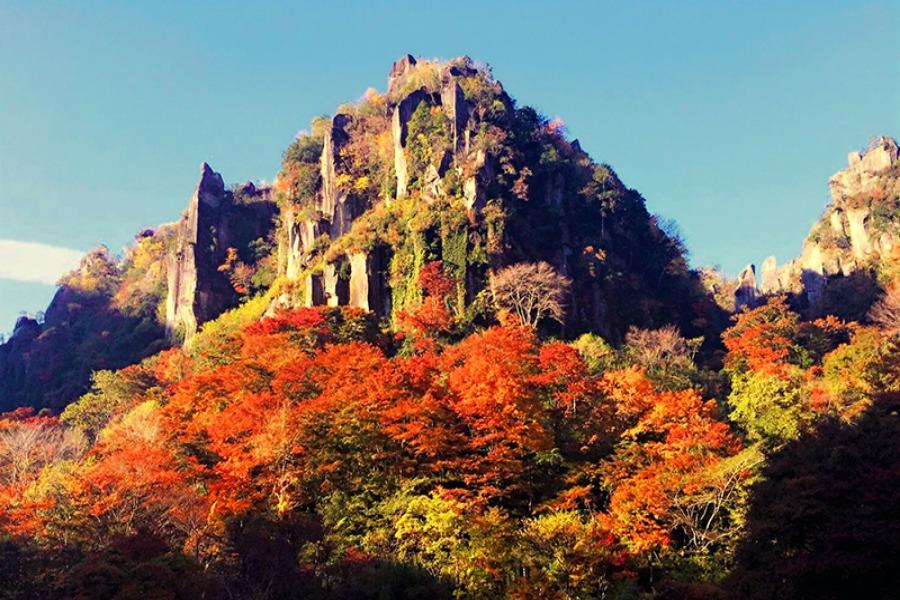▲紅葉は、新日本三景にも選ばれています ▲紅葉は、新日本三景にも選ばれています