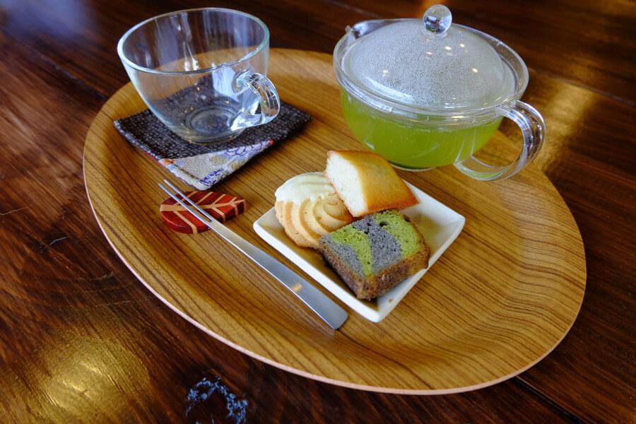 「知覧茶セット」は気軽なティータイムにぴったり