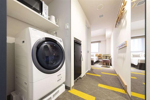 東急ステイ札幌大通_全室に洗濯乾燥機と冷蔵庫付き