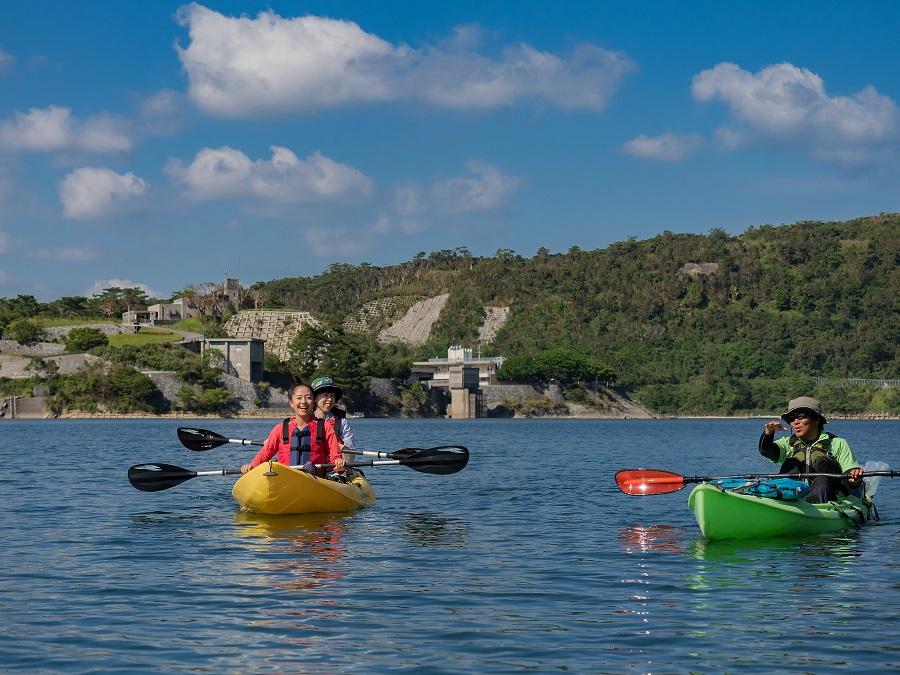 沖縄最大級のダム湖
