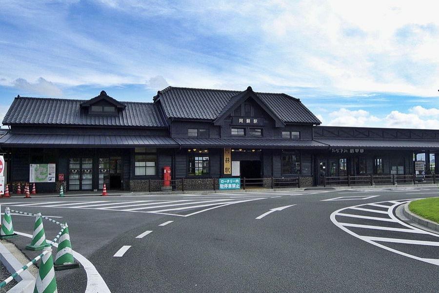 ▲JR阿蘇駅から出発!所要時間は約2時間となります ▲JR阿蘇駅から出発!所要時間は約2時間となります