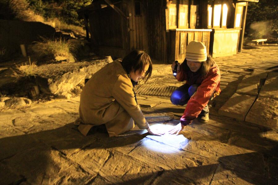 地面からは地熱パワーを感じますよ