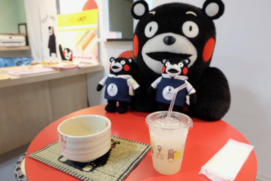 店内では、熊本・八代ならではのドリンクも楽しめます