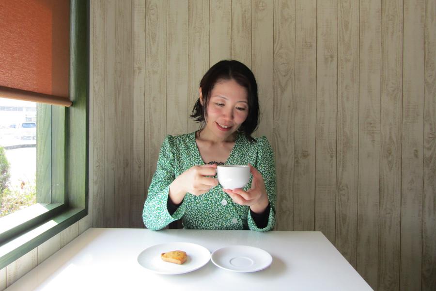 店内でお茶やランチが楽しめます