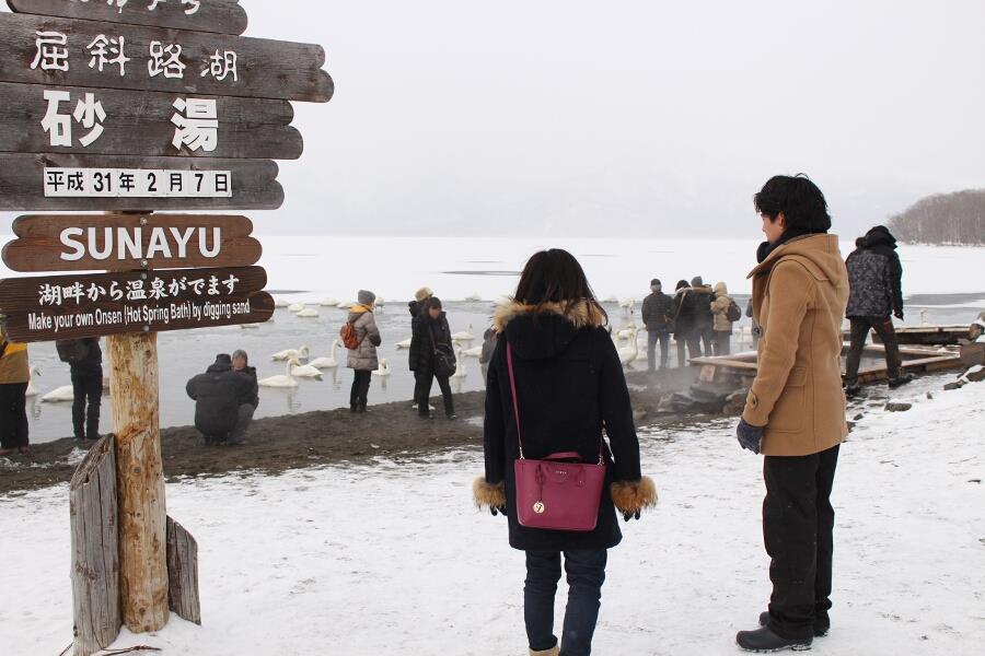屈斜路湖ハクチョウ探しの旅4-2