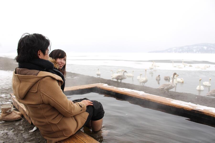 屈斜路湖ハクチョウ探しの旅4-7