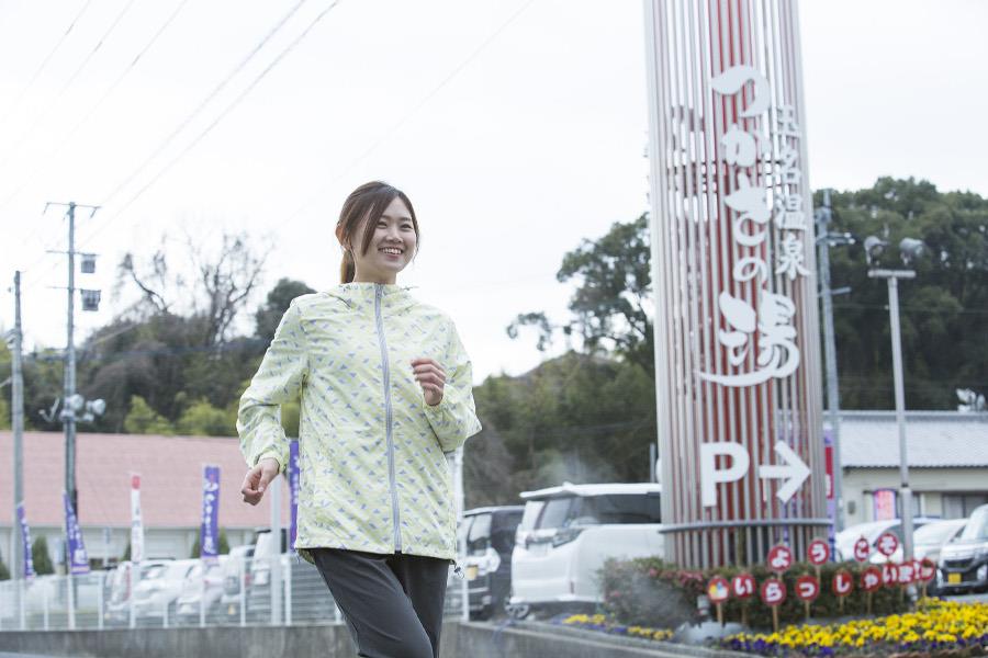 翌朝は、玉名温泉街をランニングしてお腹を空かせましょう。きっといつもの朝食よりも、おいしく感じるはずです。ランニング後は、温泉でリフレッシュするのもいいですね