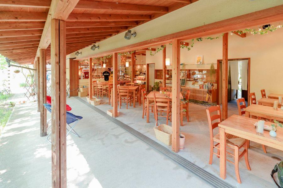 開放的な店の雰囲気も魅力