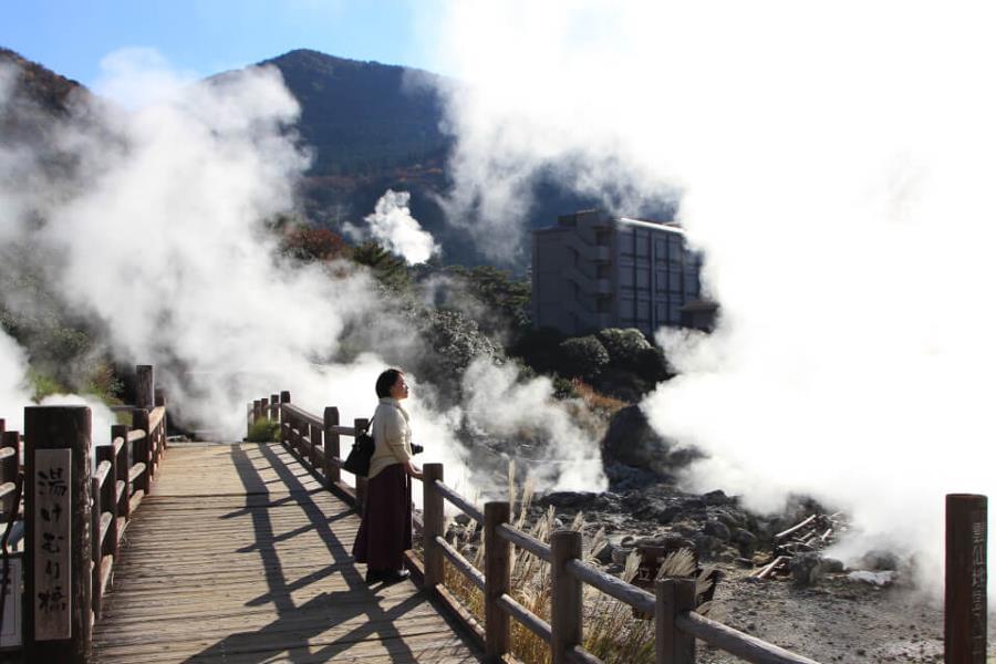 雲仙温泉の定番観光地「雲仙地獄」