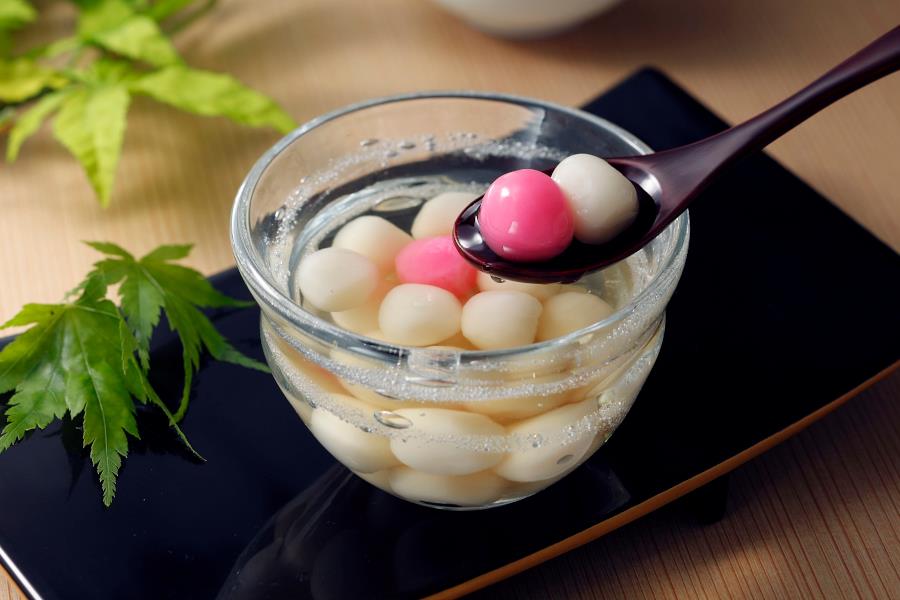 島原の郷土菓子かんざらし（玉乃舎）も味わえます