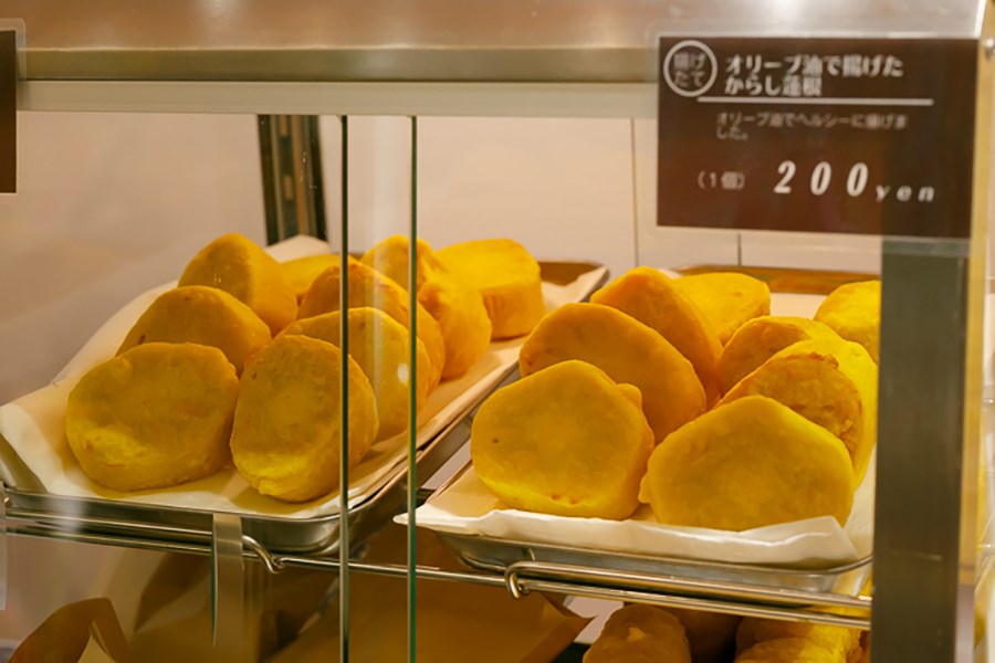 からし蓮根