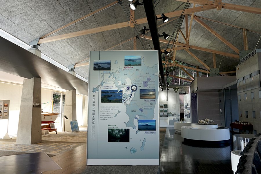 天草の豊かな自然や文化、歴史について学習できるスポット