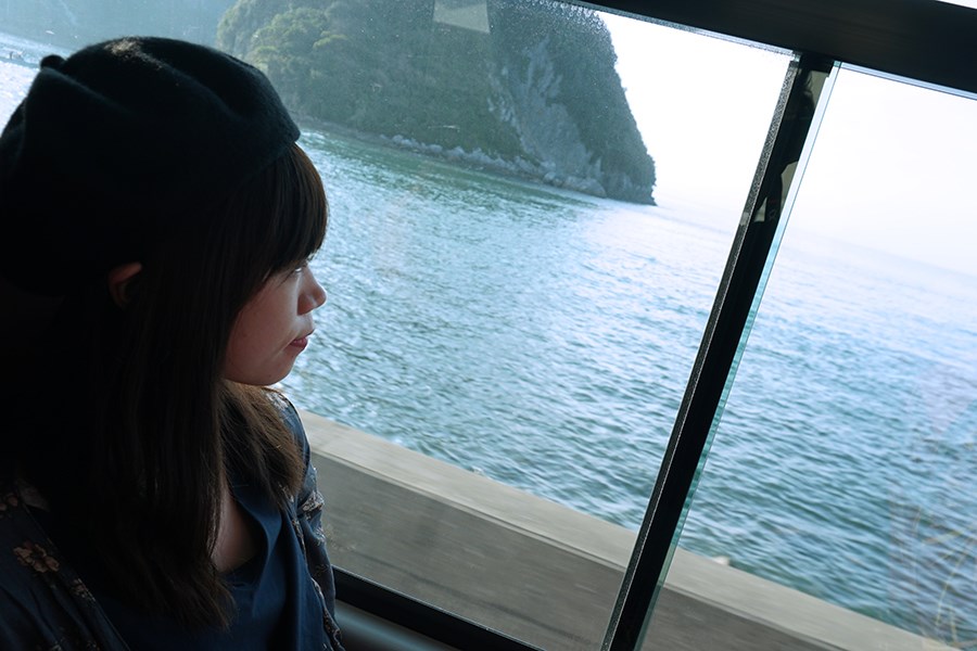 車窓からの景色も美しい