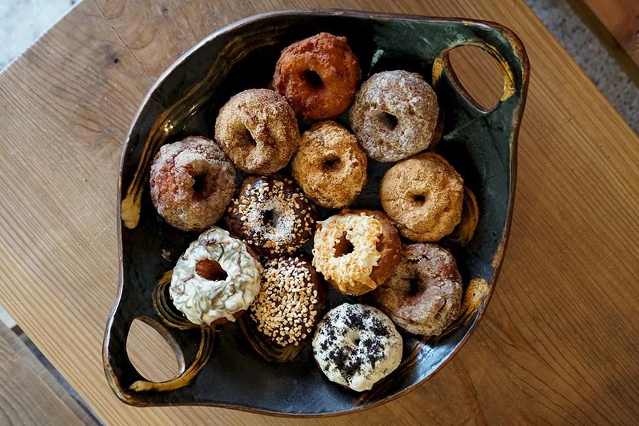 種類豊富なドーナツ