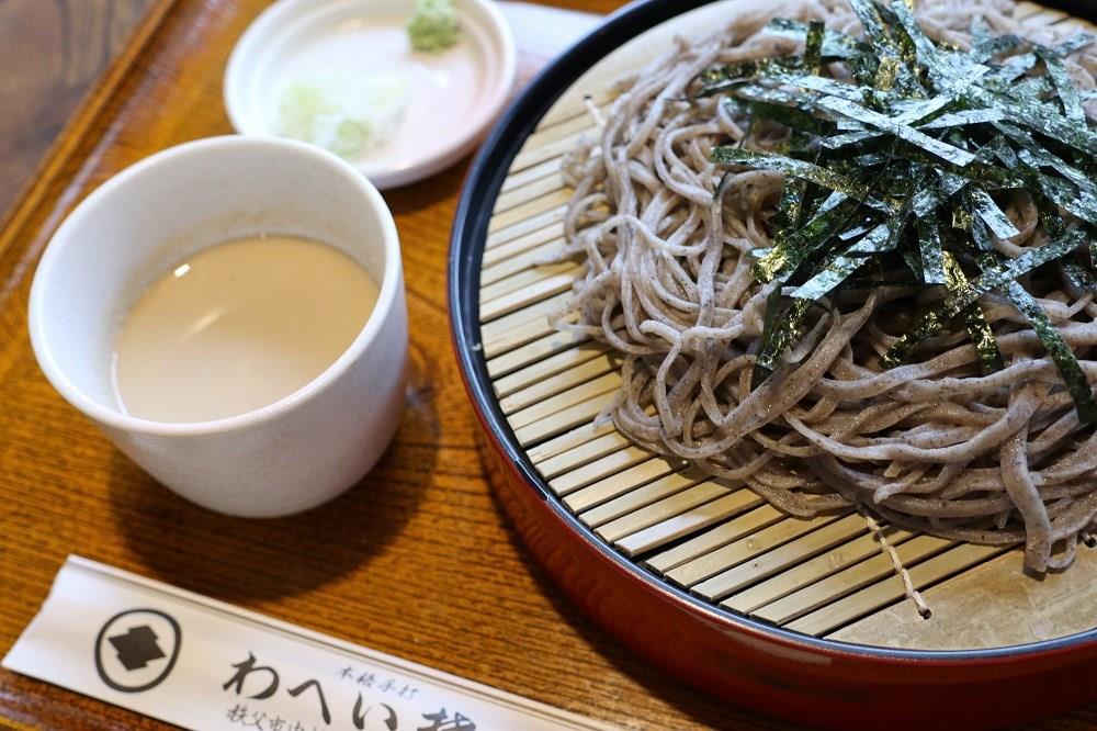 本格手打わへいそば　ざるそば