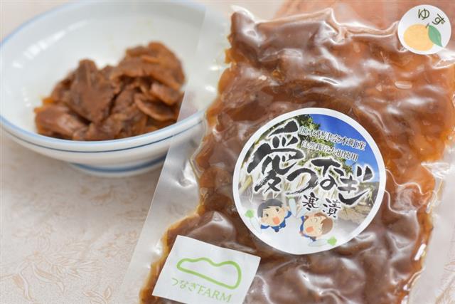 ノーマル・ゆず・唐辛子の3種類の味付けを販売中
