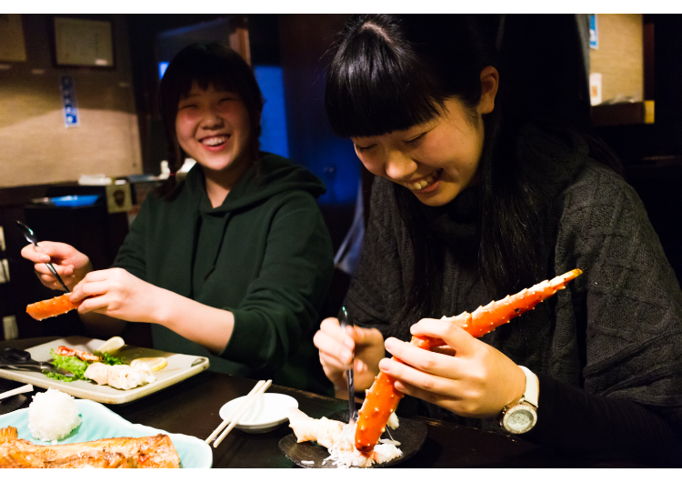 地元の大学生