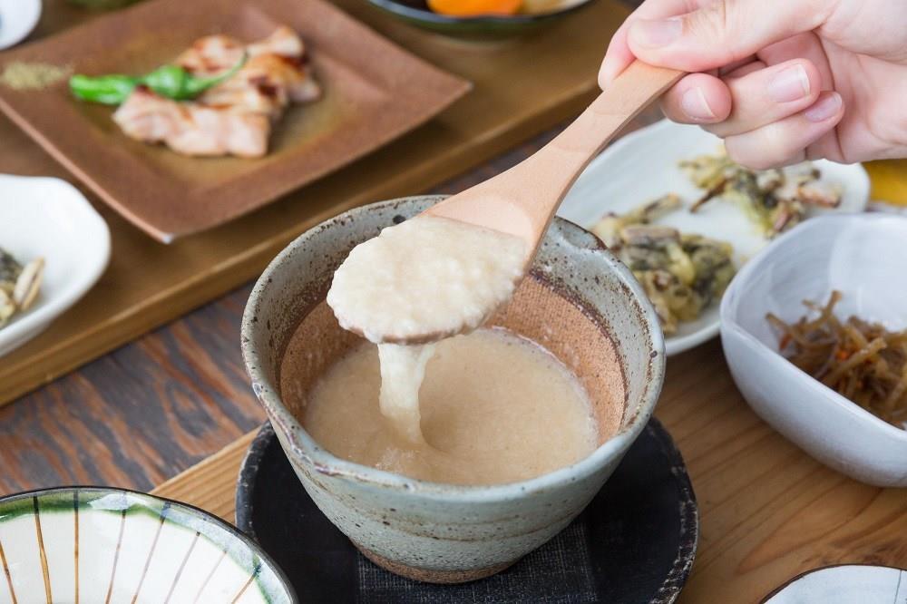 とろろ汁御膳のとろろ