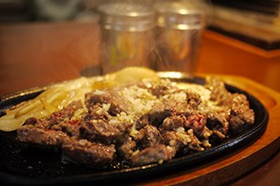 道の駅 許田 ガーリックステーキ