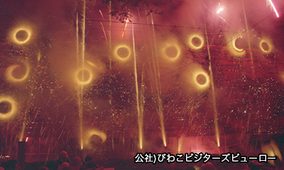 篠田の花火