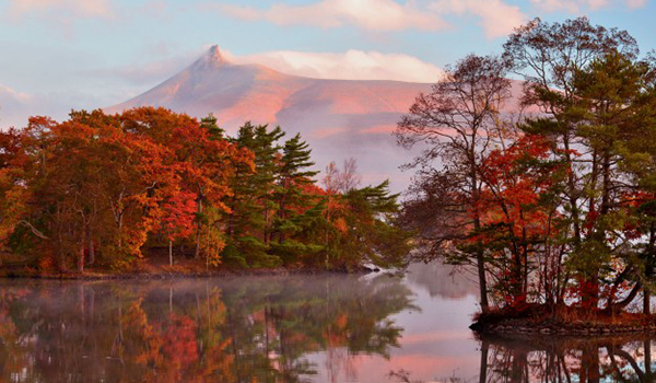 大沼国定公園の紅葉