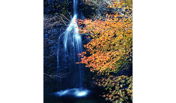 百間山渓谷の紅葉