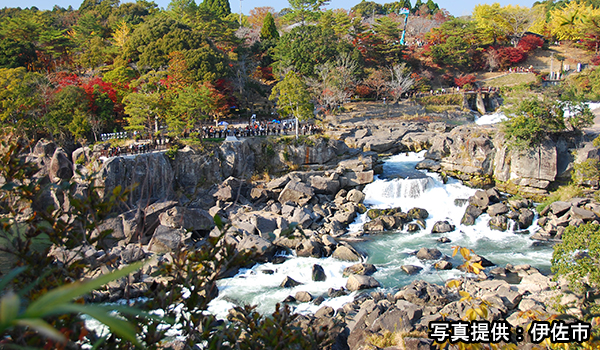 曽木の滝公園の紅葉