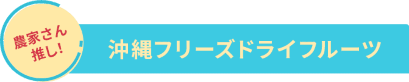 沖縄フリーズドライフルーツ